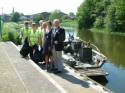 Brigg volunteers wade in to help with 6,000 river clean-up